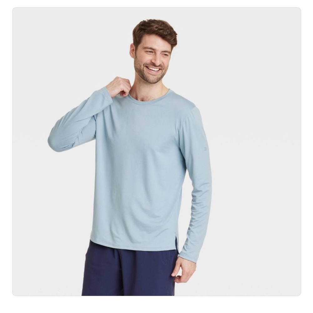 All in Motion Men's Long Sleeve Performance T-Shirt